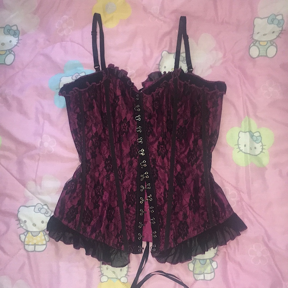 mall goth corset